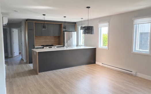 5 1/2 2 chambres + 1 bureau